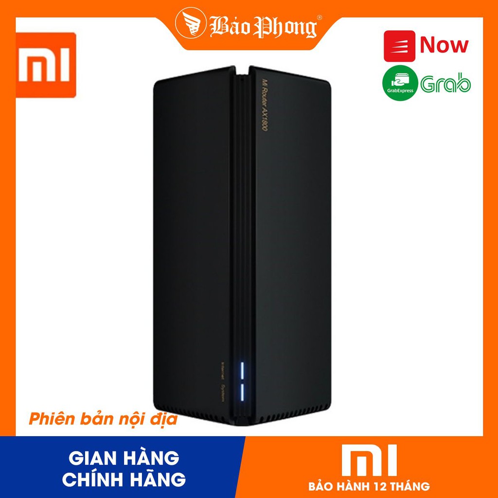 [Mã ELHAMS12 giảm 8% tối đa 300k] Bộ Router XIAOMI AX1800 Mesh Modem WIFI 6 Bảo hành 1 năm- Mới 100% Nguyên seal