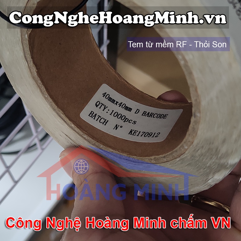 Tem từ mềm 404 - Tem từ RF chuyên dụng dành cho cổng từ tần số RF