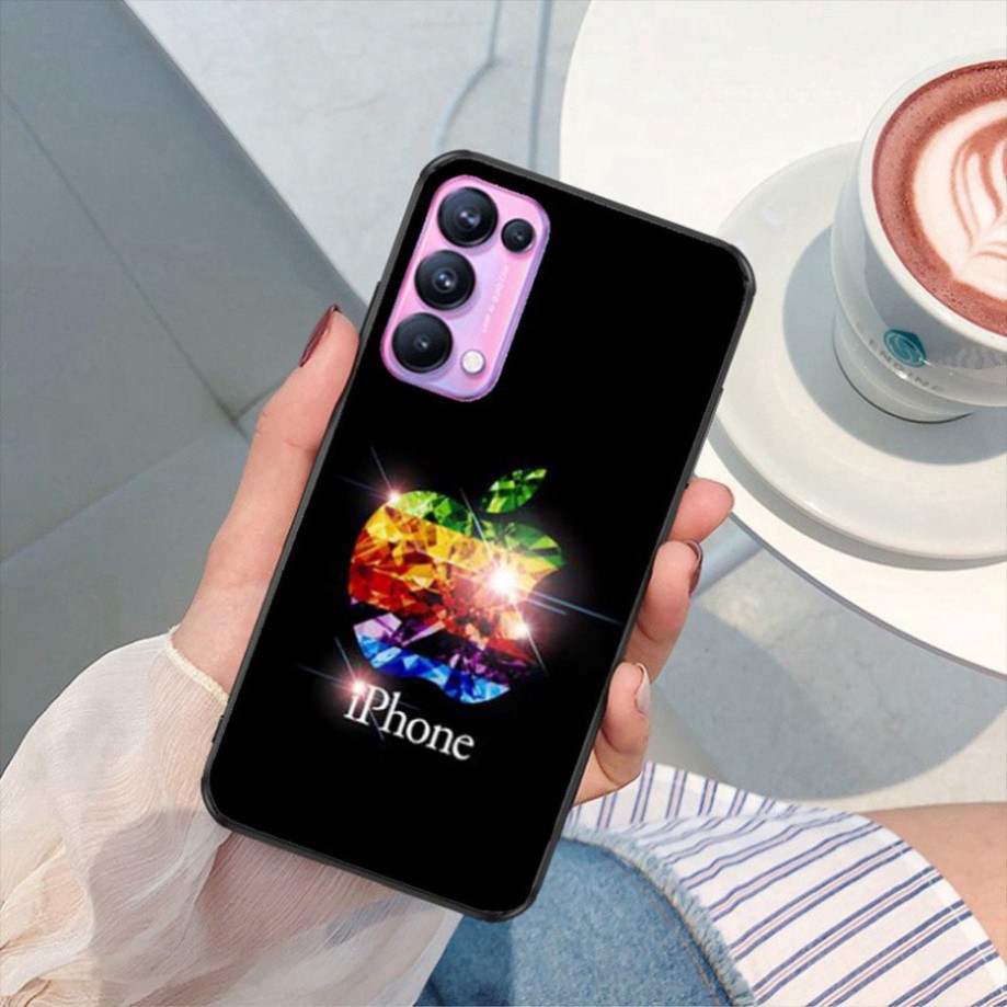 IN ốp lưng oppo reno 5 oppo reno 4 in hình giả iphone siêu đẹp