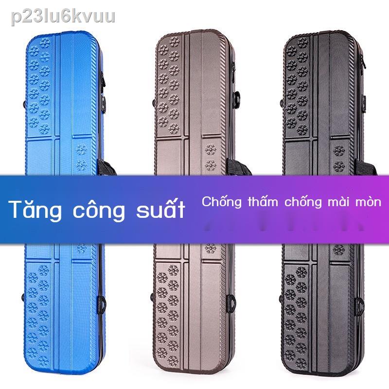 ❈  p23lu6kvuuTúi đựng cần câu mới túi đa năng cá vỏ cứng siêu nhẹ chống thấm nước cầm tay