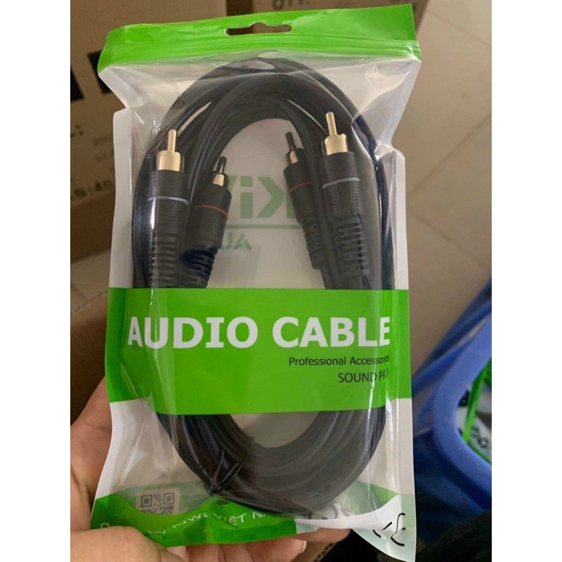 Dây AV 1.5m/3m Kiwi Audio - cáp bông sen loại tốt