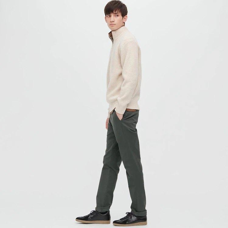 Quần Kaki SlimFit vải co giãn U.niqlo