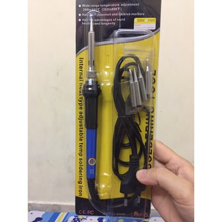 mỏ hàn chì 60w tặng thêm 5 mũi hàn