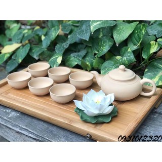 Bộ tách trà sứ cao cấp_bộ ấm trà nhật 6 ly
