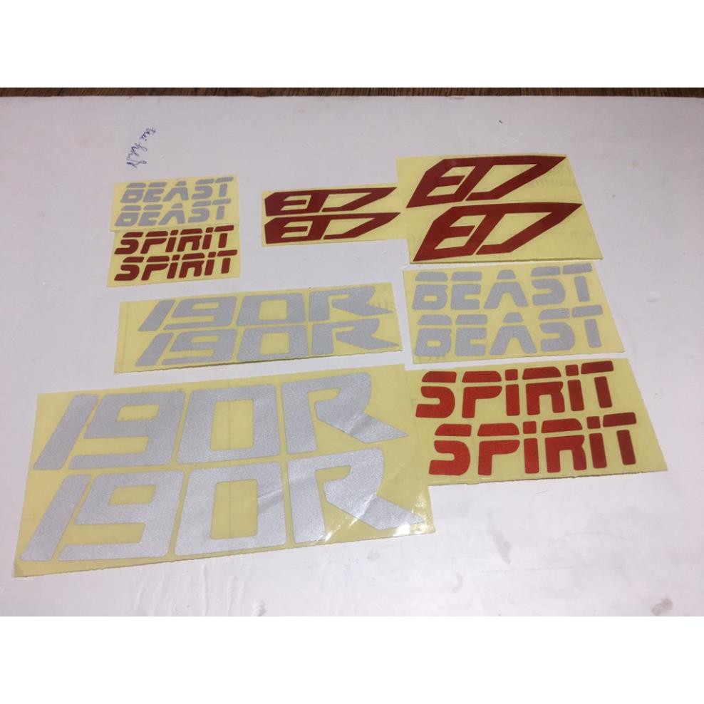 TEM PHẢN QUANG SPIRIT BEAST CB190R CHÍNH HÃNG