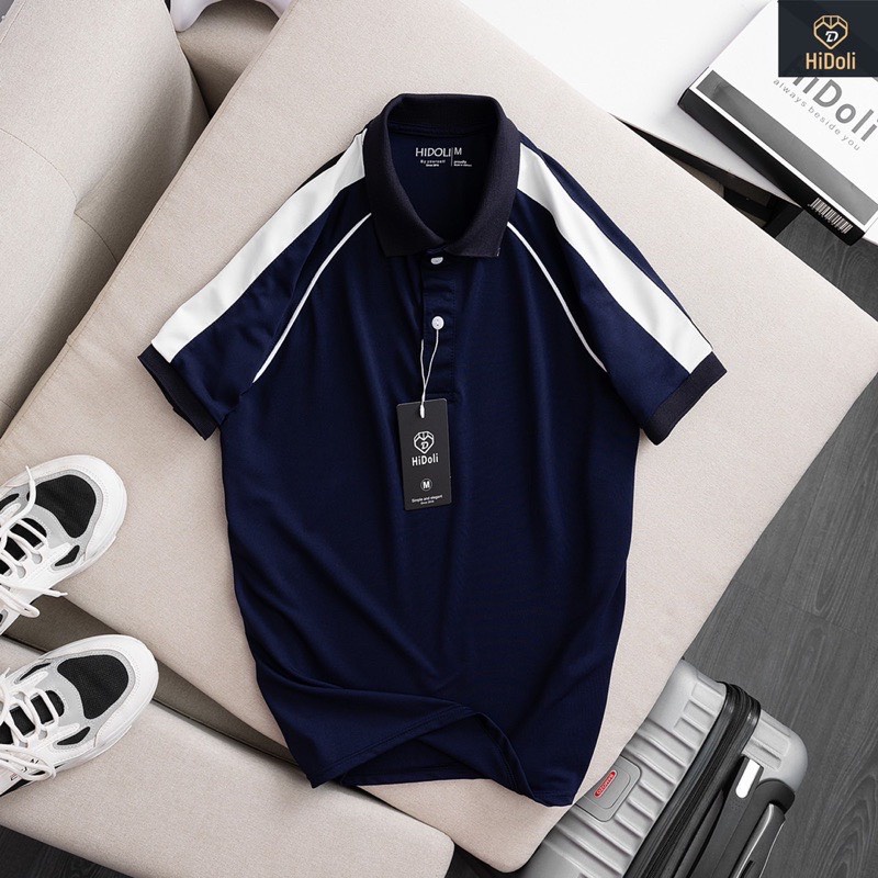 Áo POLO nam cổ bẻ cộc tay vải cá sấu cotton, Áo thun nam chuẩn form sang trọng, trẻ trung