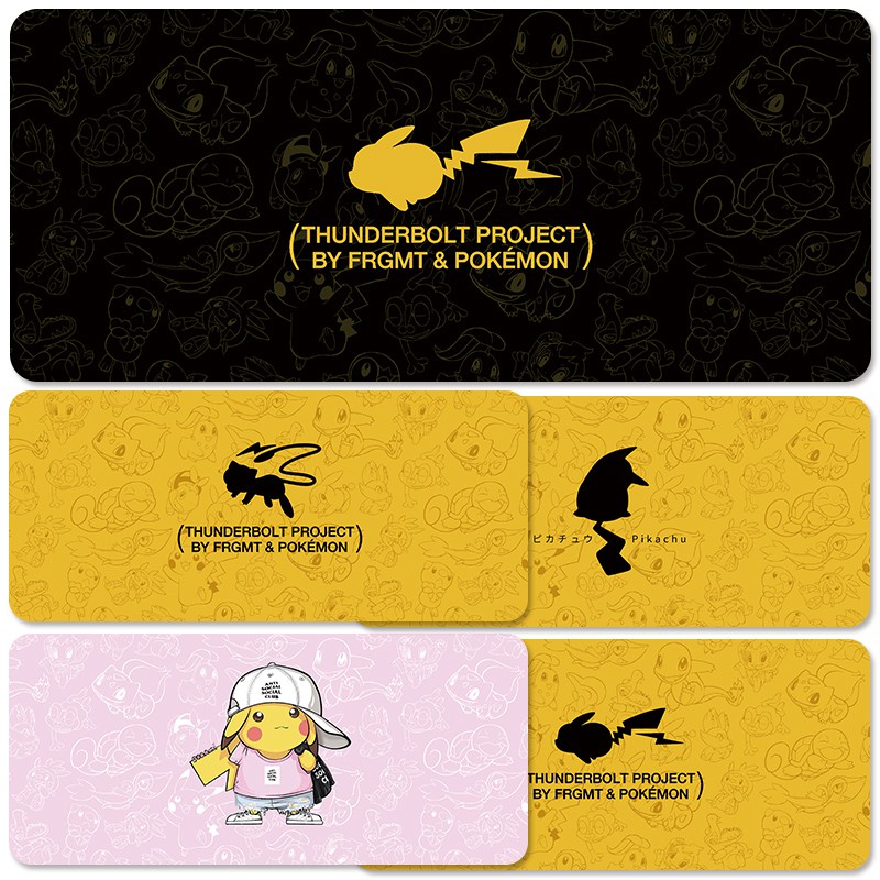 Miếng Lót Chuột Cỡ Lớn Dày Dặn In Hình Pokemon Pikachu Pokemon Dễ Thương