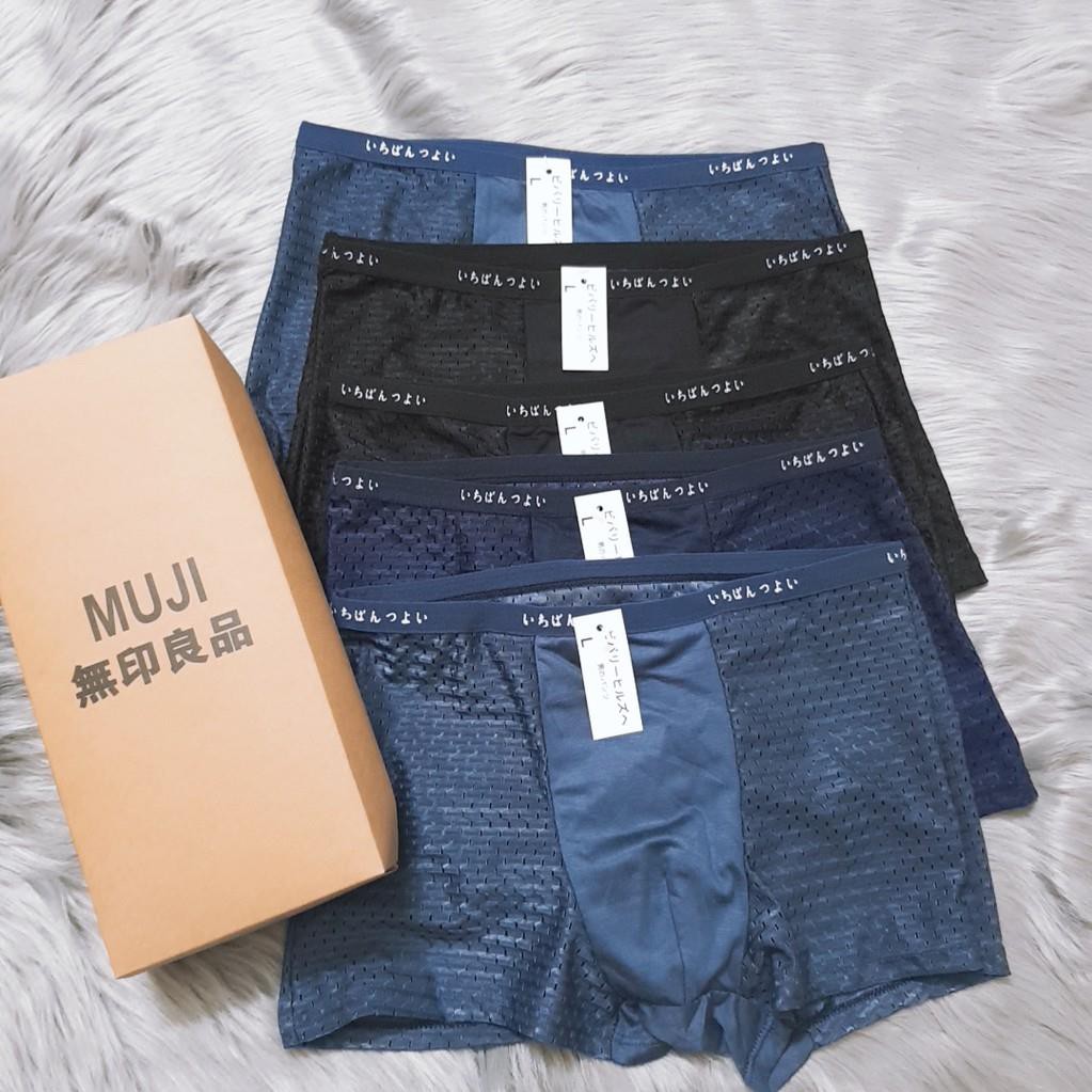 SET 4 QUẦN SỊP ĐÙI NAM THÔNG HƠI M J SIÊU HOT