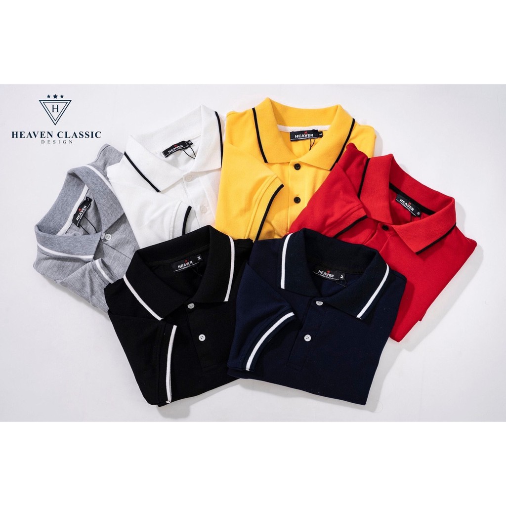Áo Thun PoLo Nam Viền Cổ Chất Cotton Cực Đẹp, Thấm Hút Mồ hôi, Thông Thoáng | BigBuy360 - bigbuy360.vn