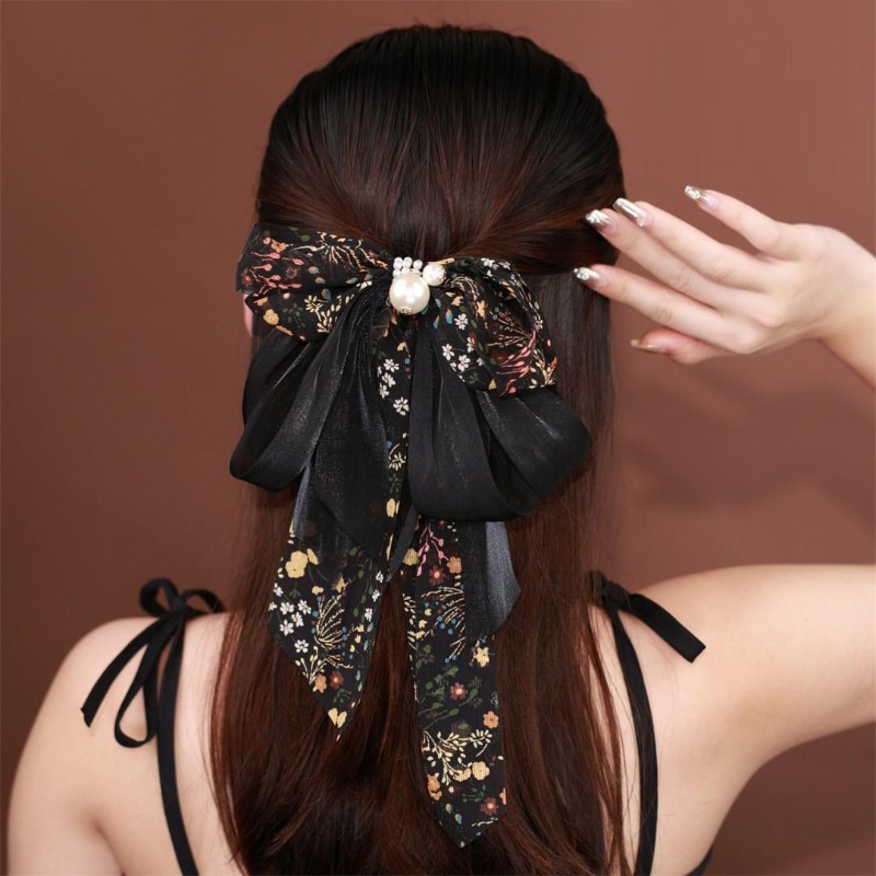 Băng Đô Nơ Hoa Lớn Phong Cách Mới 2022