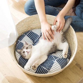 Ổ Đệm Cói Cào Móng Cho Mèo