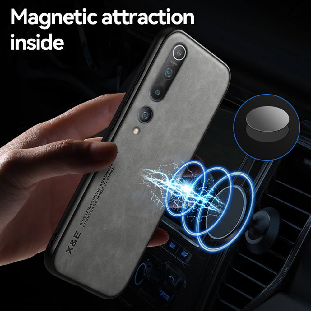 Ốp Điện Thoại TPU Mềm Phối Da PU Sang Trọng Dành Cho Xiaomi Mi 10T Pro 10 5G 9T Mi10T / Mi10