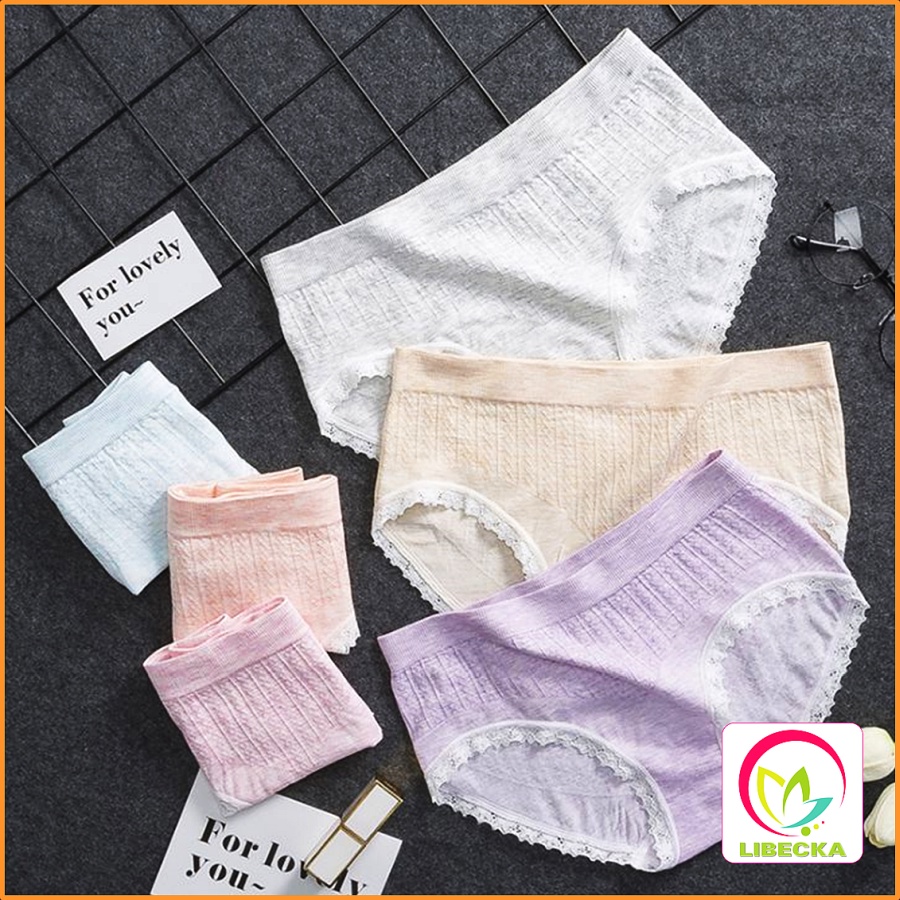 Quần lót nữ mặc váy siêu đẹp dễ thương Cotton kháng khuẩn thông hơi thoáng mát Sexy gợi cảm giá siêu rẻ LIBECKA QLN03