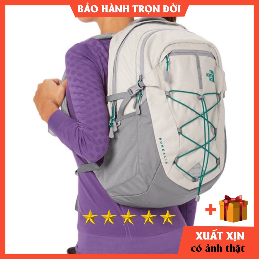 Balo nam du lịch The North Face BorealisHÀNG DƯ CHÍNH HÃNGbalô nam tnf đựng laptop máy tính chống sốc fit 15,16 inch