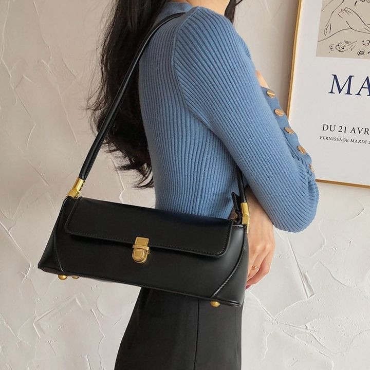 [Mã FAMAYWA2 giảm 10K đơn 50K] Túi xách kẹo nách nữ OBAGGY Túi xách khoác vai da trơn | BigBuy360 - bigbuy360.vn