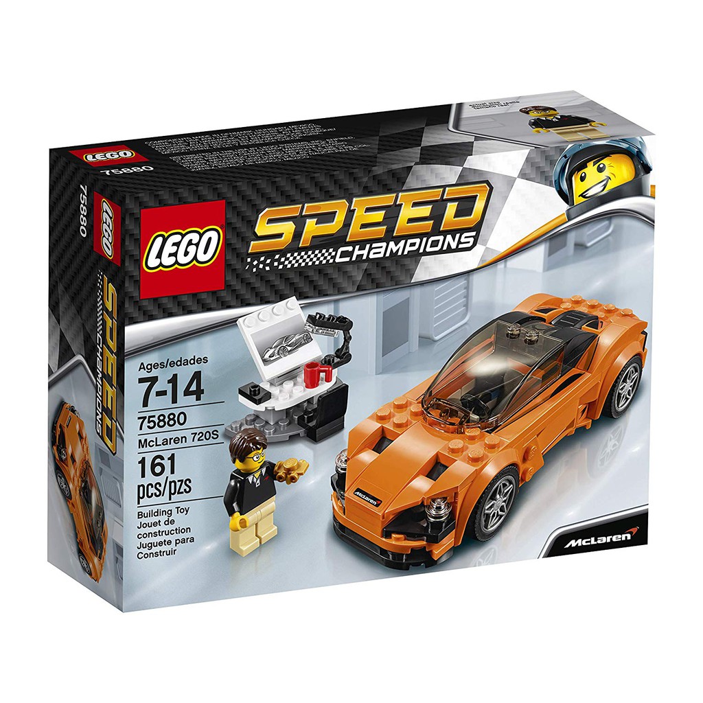 🚕 75880 Đồ chơi lắp ráp Iego Speed Champions Siêu xe McLaren 720S