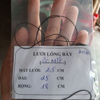 Lưới gắn lồng bẫy ốc mít