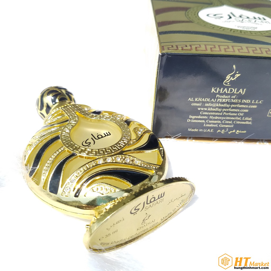 Nước Hoa Tinh Dầu Dubai Chính Hãng Nữ Thơm Sang Cực Kì Safari 35ml HT Market | BigBuy360 - bigbuy360.vn