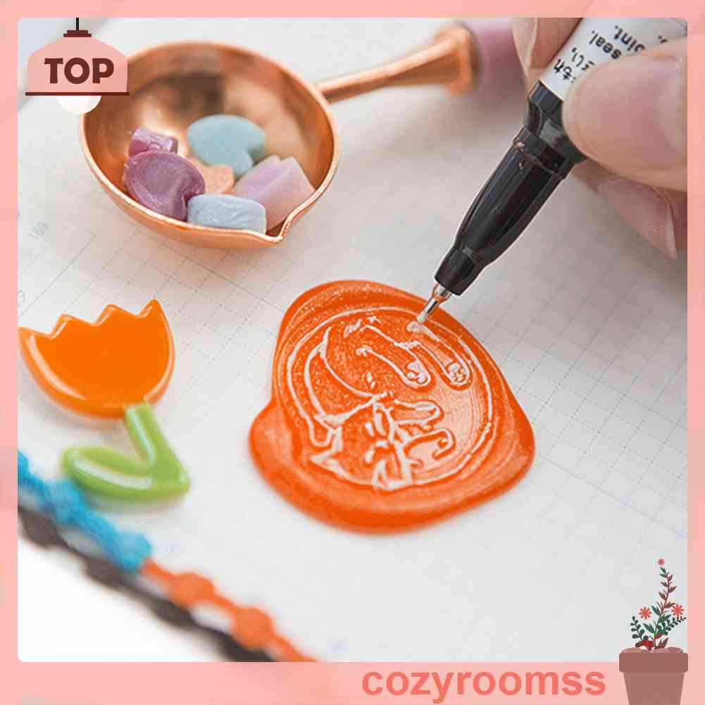 Set 100 Hạt Đóng Dấu Bát Giác Phong Cách Retro