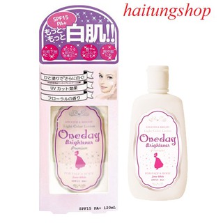 Sữa dưỡng thể trắng da One day Nhật Bản - kem dưỡng one day