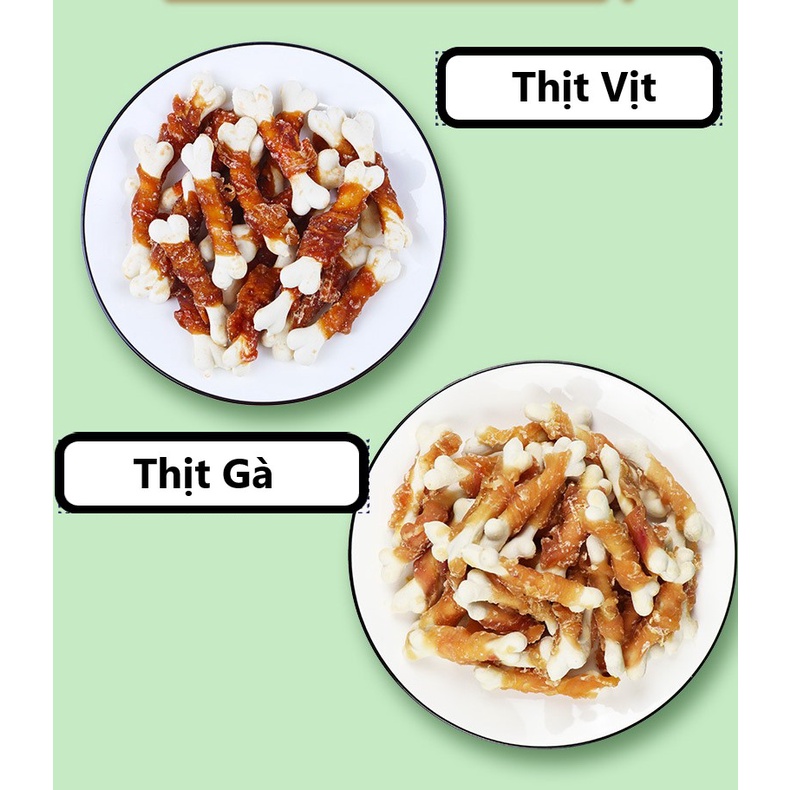 Xương Sữa Bọc Thịt Gà Cho Cún (Hàng Mới)