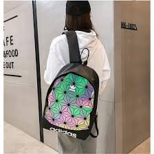 Balo Họa Tiết Kim Cương Dạ Quang Phản Quang 3D siêu đẹp