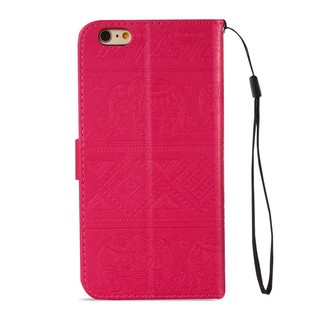 Elephant Case For Apple iPhone 8 Plus Flip Wallet Leather Cover Phone Case