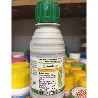 Thuốc trừ bệnh Anvil 5SC 100ml - trừ rỉ sắt đốm lá thán thư cho cây hoa Hồng