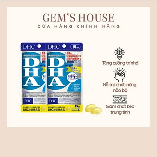 (HÀNG CHÍNH HÃNG) VIÊN UỐNG BỔ NÃO NHẬT BẢN DHC DHA