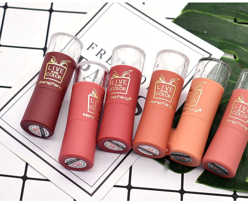 Son Lì Heng Fang 6 Màu Lì Mịn Như Nhung Xinh Xắn | BigBuy360 - bigbuy360.vn