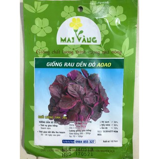Hạt giống Rau dền đỏ 20g