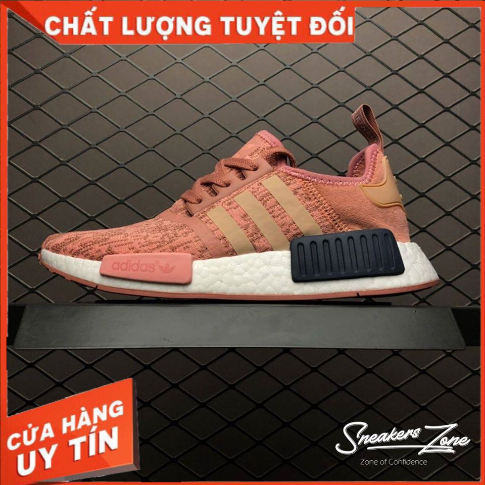 𝐑ẻ 𝐓Ế𝐓 (FREE SHIP + HỘP + QUÀ) Giày thể thao NMD R1 pink hồng đất ^ ; ོ , ! '