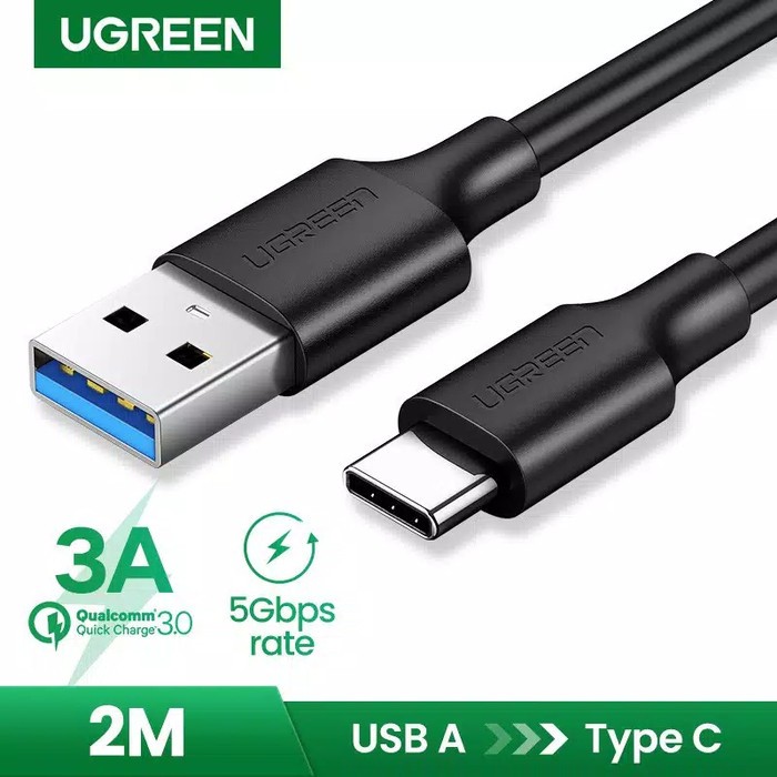 Dây Cáp Sạc Nhanh Ugreen Usb 3.0 Type C 1.5m - 1 M - 20882