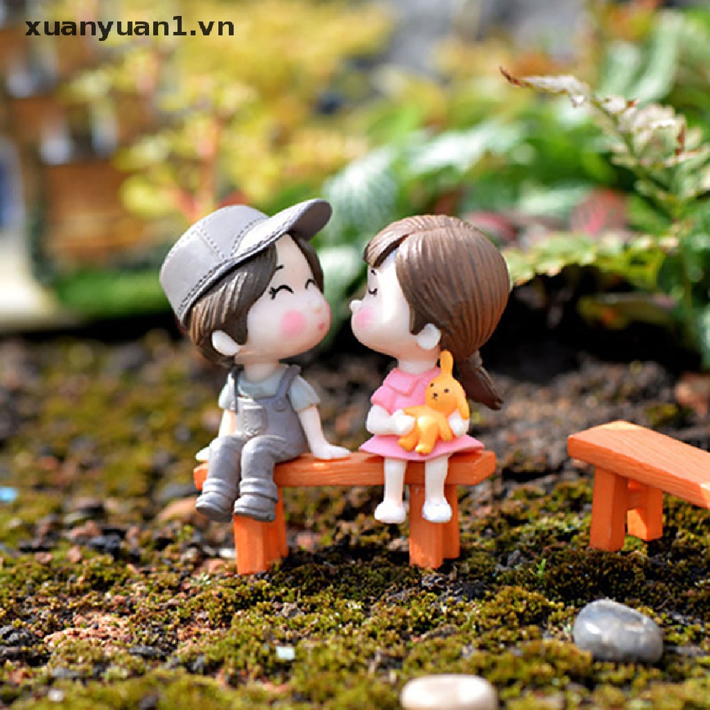 Set 2 Mô Hình Búp Bê Cặp Đôi Xinh Xắn Đáng Yêu