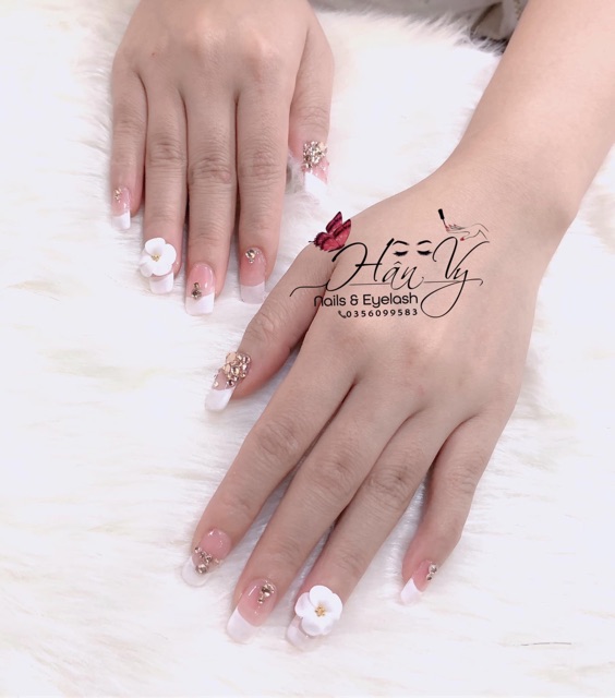 Hoa đậu - (Giá 1 Bông) hoa làm nail