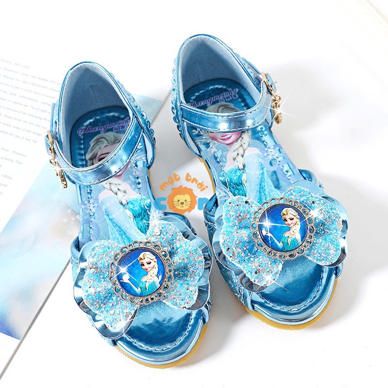 Giày Công Chúa Elsa Kiểu Sandal Cho Bé Gái 3 - 12 Tuổi
