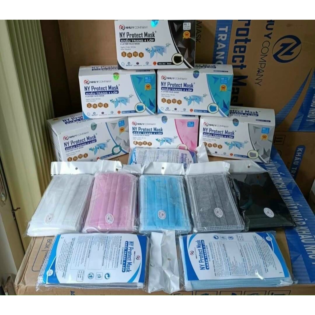 Khẩu trang y tế cao cấp kháng khuẩn 4 lớp | BigBuy360 - bigbuy360.vn