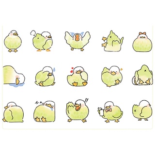 Set nhãn dán sticker miếng đáng yêu, mini