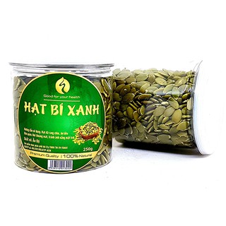 Nhân hạt bí xanh ấn độ nấu sữa_ hộp 250gr