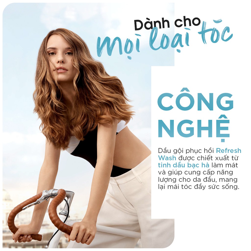Dầu gội làm mát sảng khoái và cung cấp năng lượng cho da đầu Wella Invigo Balance Refresh Wash Shampoo 250ml