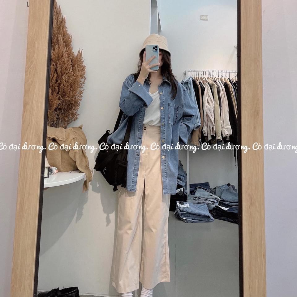 ÁO SƠ MI BÒ GIẤY 2M DT CHO NỮ