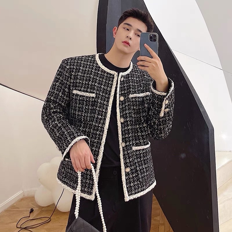 ÁO KHOÁC DẠ TWEED NAM |TAHISHOP|