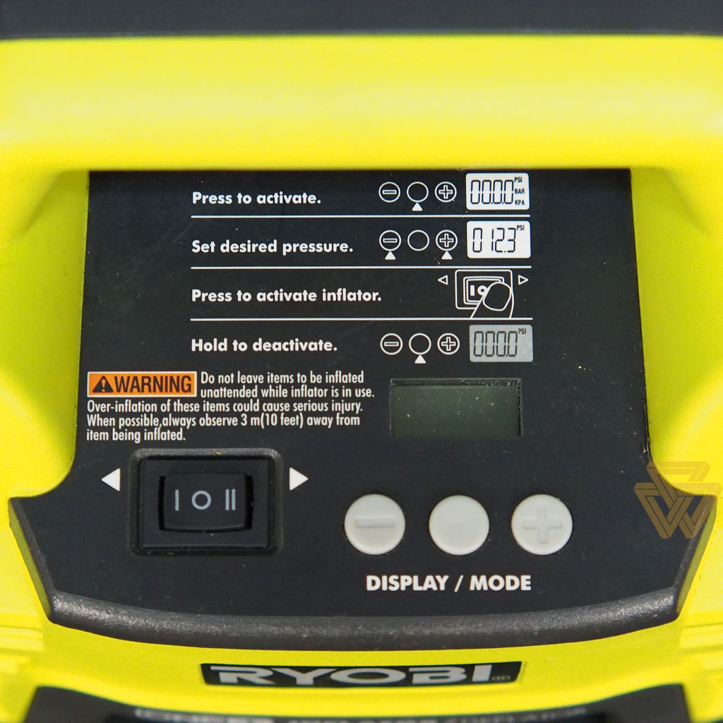 Máy Bơm Hơi Pin 18V Ryobi CIT1800G