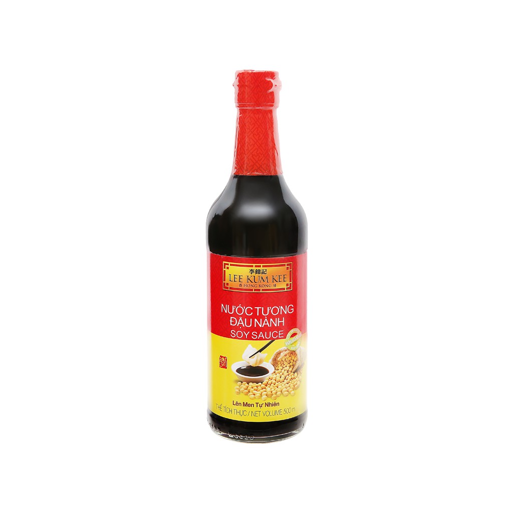 Nước tương đậu nành Lee Kum Kee chai 500ml