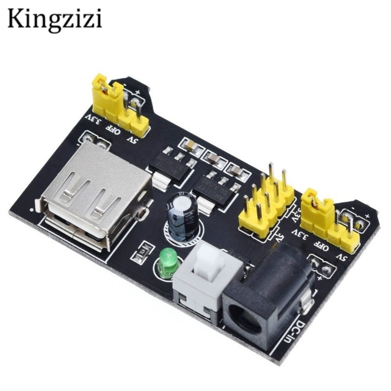 Mô đun nguồn điện mạch cắm dây MB102 hai chiều 3.3V 5V