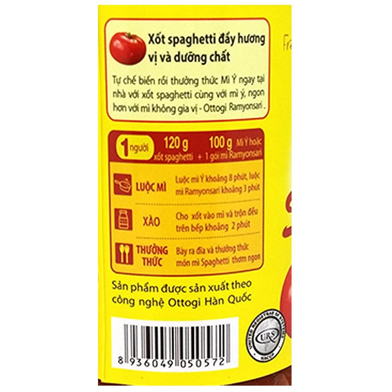SỐT SPAGHETTI OTTOGI 220G