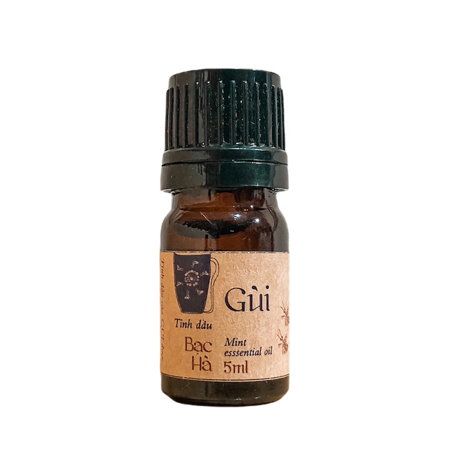 Tinh dầu thiên nhiên (Gùi) - 5ml | sả chanh, màng tang, bạc hà, chùa dù, quế