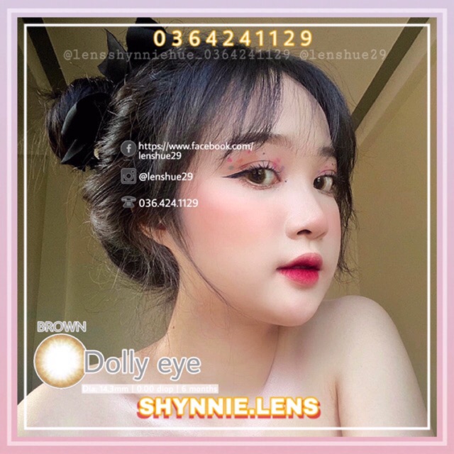 [Mã NGOCQK29 giảm 5k đơn 50k] _[Giá sỉ] 1 cặp Lens 0 độ nhiều màu TẶNG KHAY hạn sử dụng...