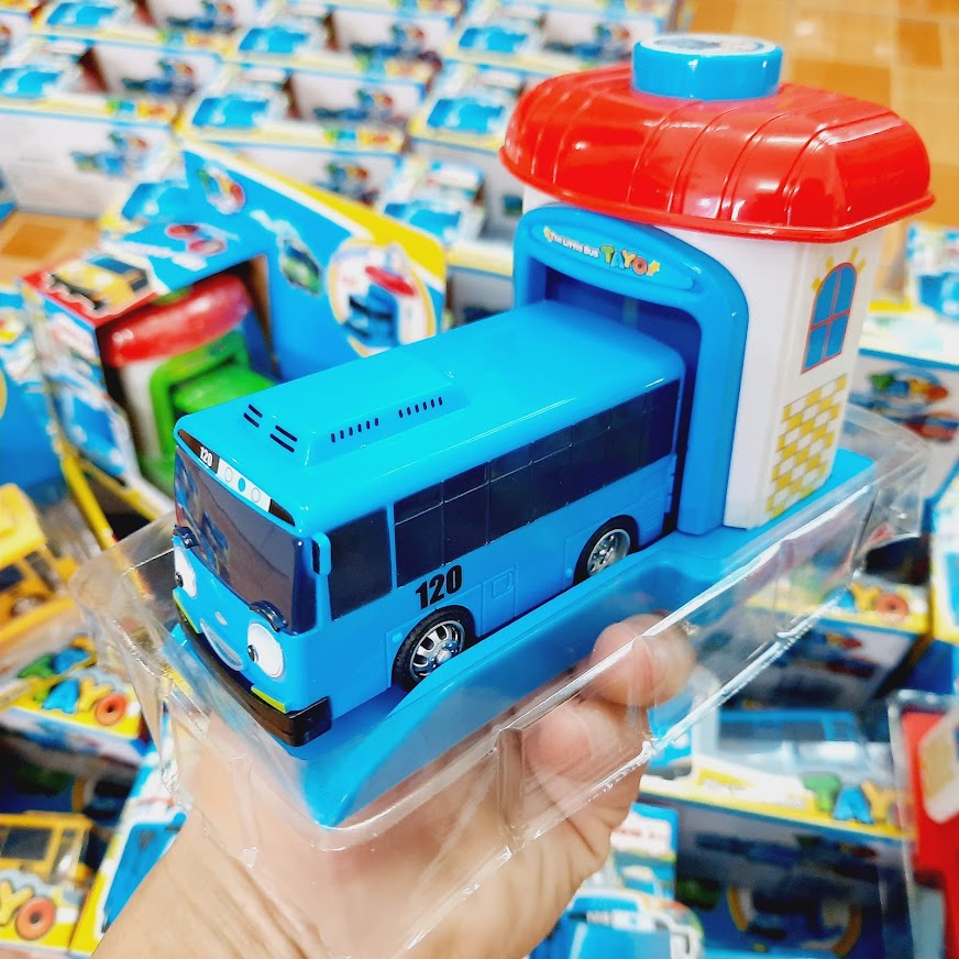 Bộ xe ô tô buýt Tayo the little bus đồ chơi trẻ em