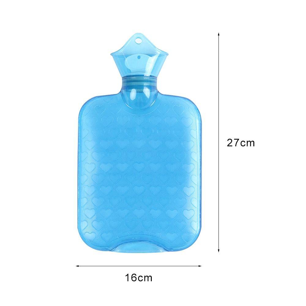 LANSEL Hot Water Bag Portable Love Heart Thickened Hand Warmer